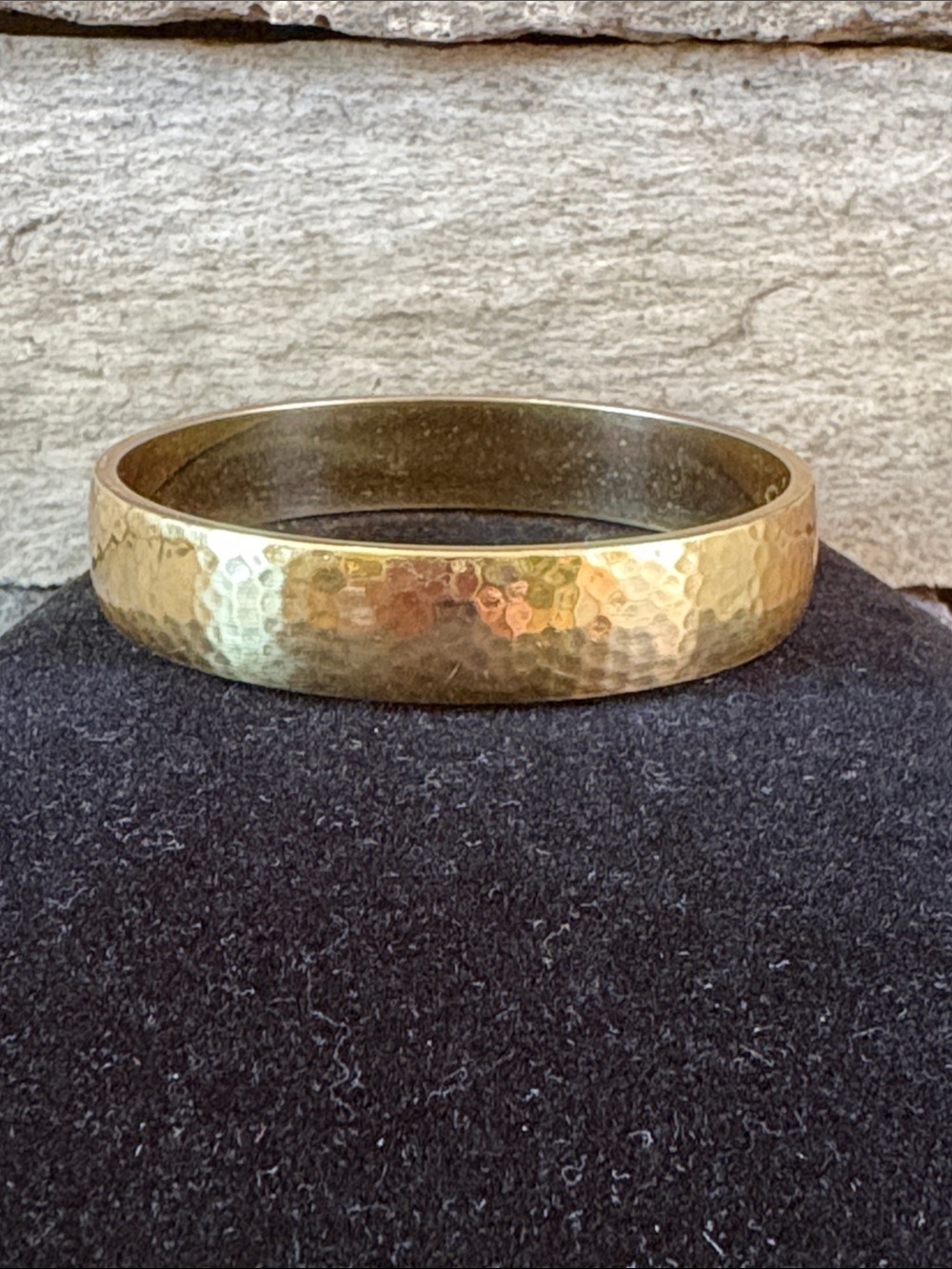 Brighton gold tone hammered bracelet